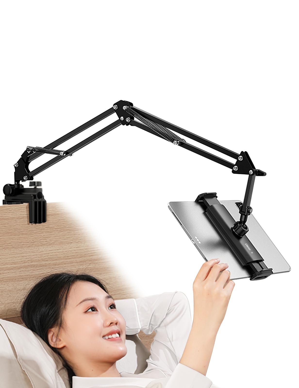 Soporte ULANZI 360°: Libera tus Manos en Cama y Escritorio