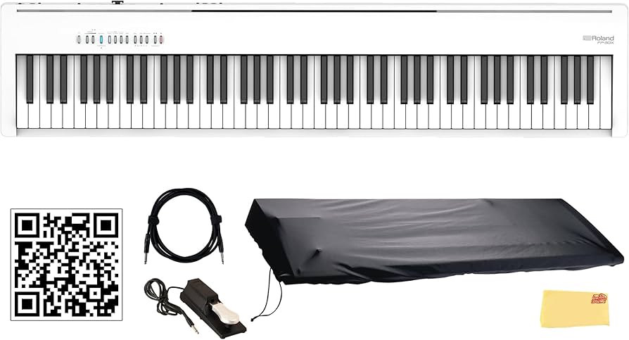Amazon.com: Roland FP-30X-WH 88-Key Digital Piano - White Bundle