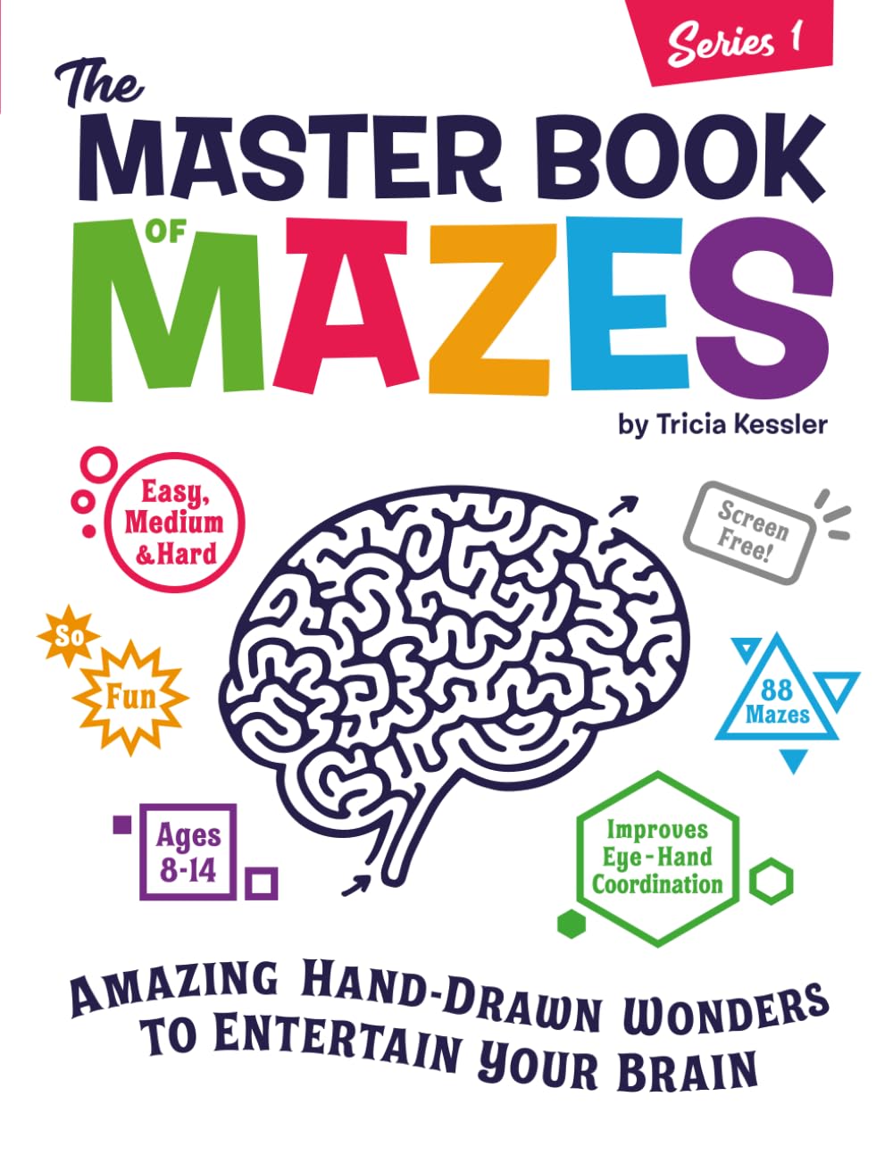 The Master Book of Mazes: Amazing Hand-Drawn Wonders to Entertain Any Brain