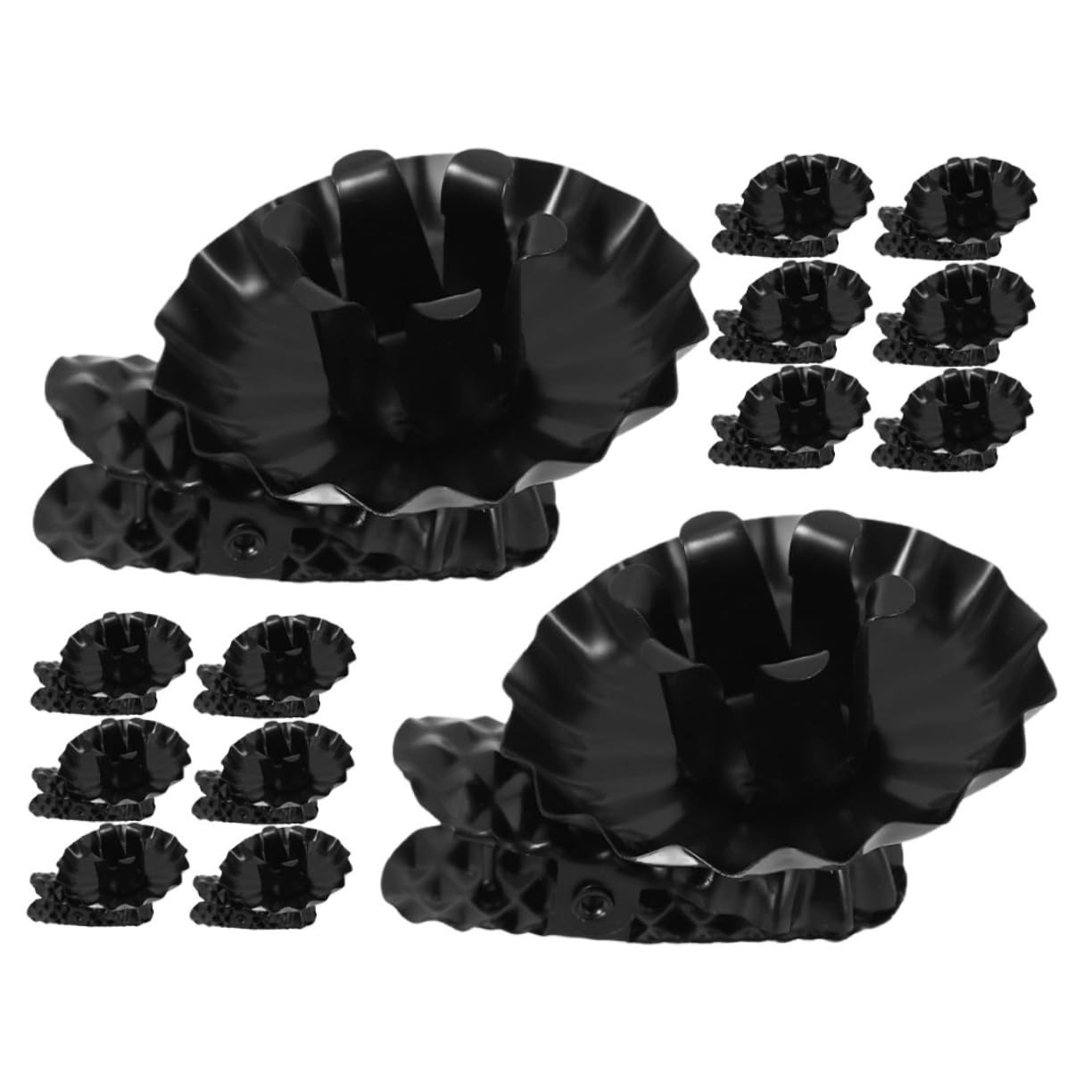 Alipis 60pièces Clips De Bougeoirs Vintage pour Chandelles De Supports De Bougies à Fixer De Et Tables