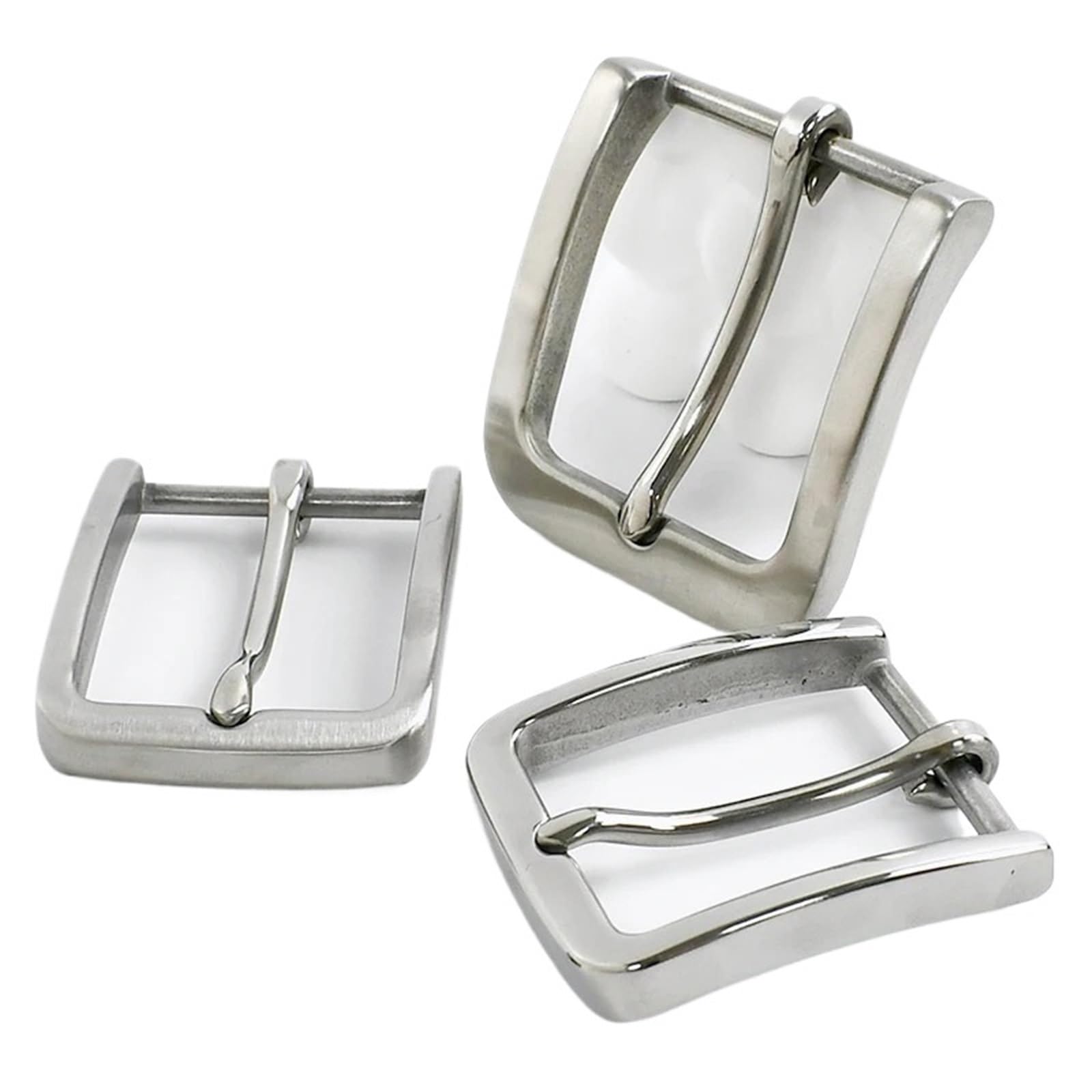 Metalowy pasek toksyczny， 10 sztuk klamerek do paska ze stopu cynku 35/40mm srebrne dla 33/38cm talii męskie zapięcie na pin pas DIY