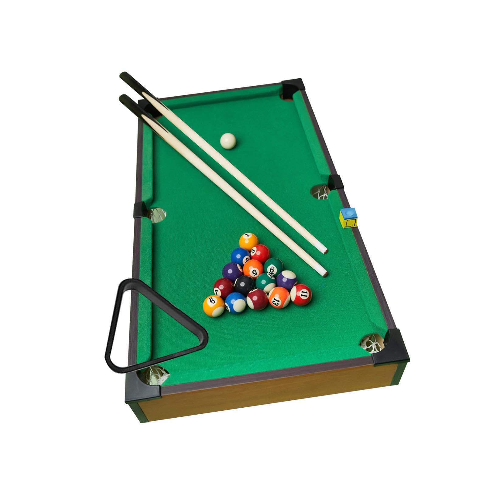 Mini Juego de Billar portátil de, Divertido Juguete de Interior para reuniones Familiares y de Amigos, con Bolas de Juego