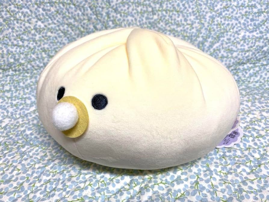 Amazon.co.jp: つぶらな瞳の中華街 肉まん むぎゅぬい おっきめ