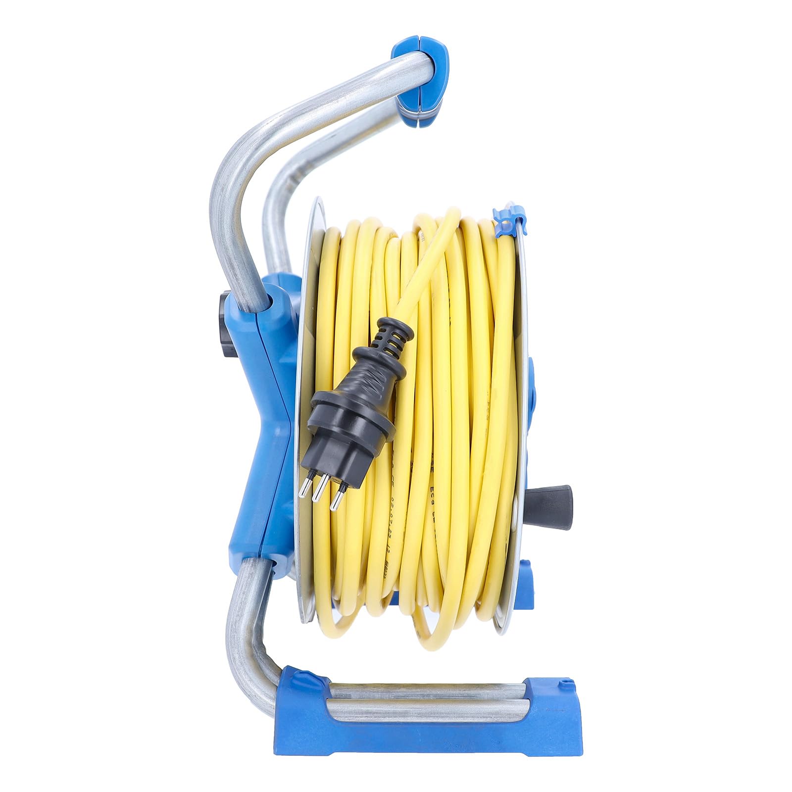 as - Schwabe Xperts Carrete para cables K35 AT-N07V3V3-F 3G1,5, IP44 exterior, conector SEV T13 y 3 enchufes tipo 13 / IP55, termoprotección, fabricado en Alemania