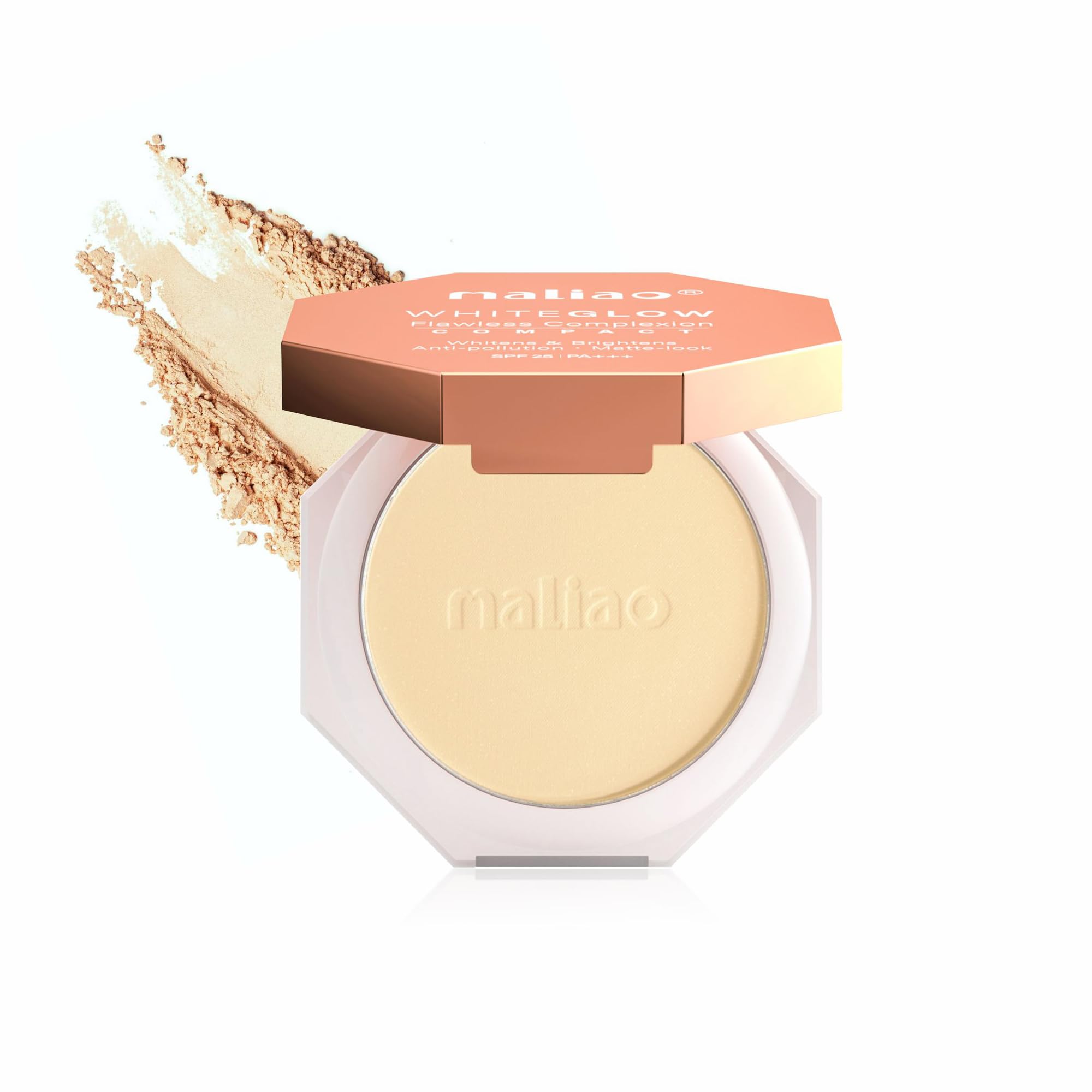 Maliao White Glow Flawless Complex Compact (SOFT IVORY)-image-27