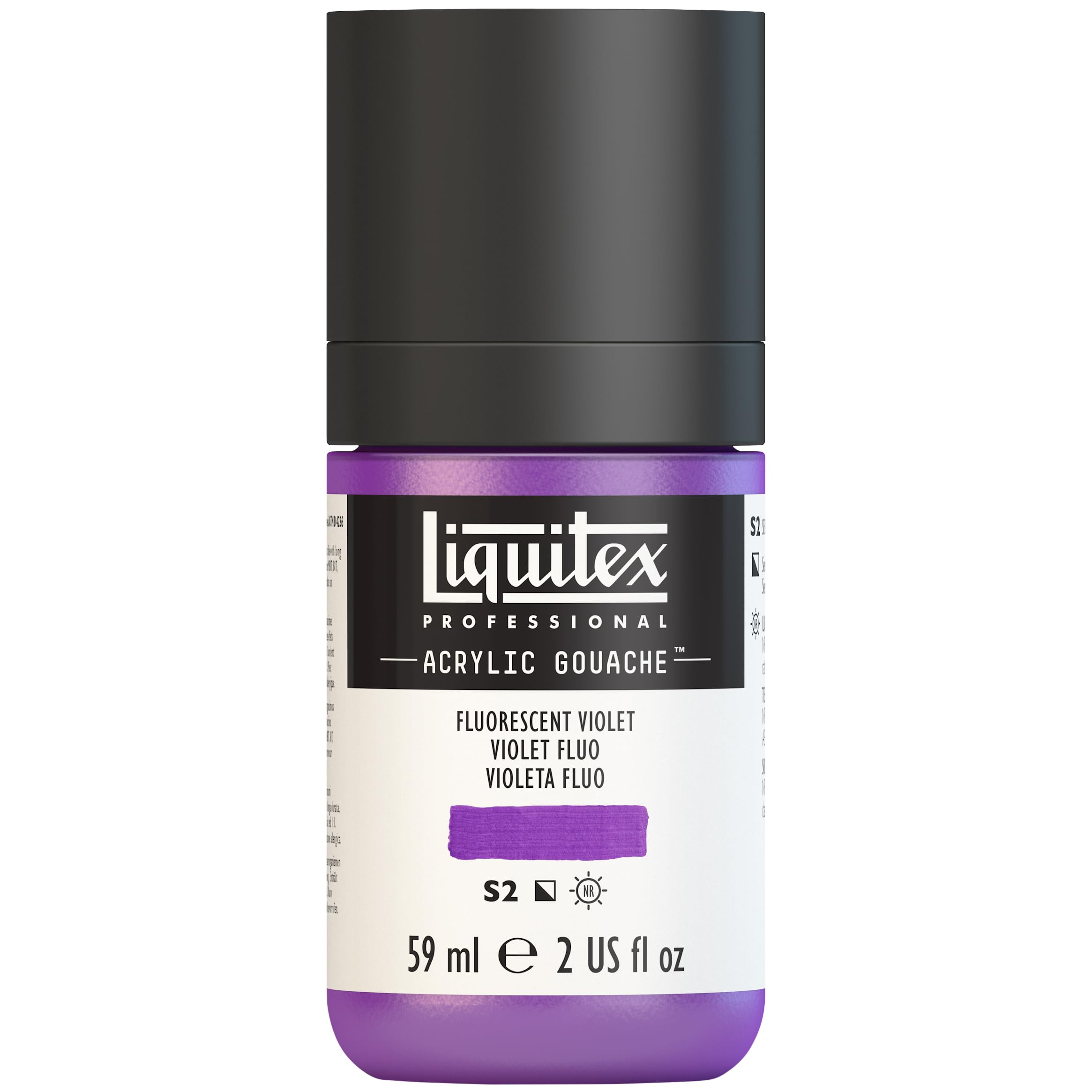 Liquitex Professional Acrylic Gouache Fluorescent Violet 59ml Fine Art Paint