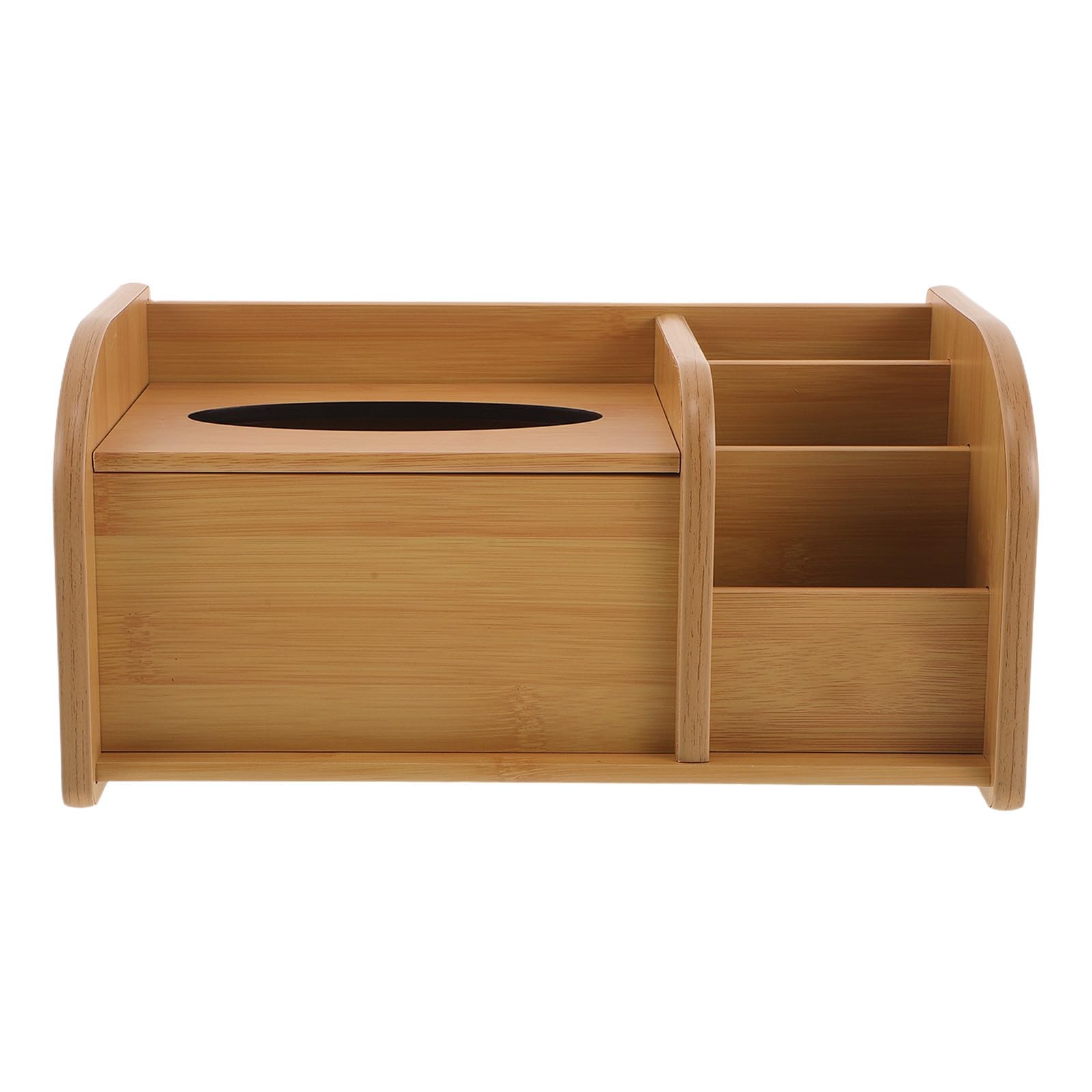PRETYZOOM Compartimentos Pequeños De Madera, Funda Para Teléfono, Pañuelos, Organizador Para Mando A Distancia, Pilas, Tocador Para Lápiz De Dormitorio Con Organizador De Café,