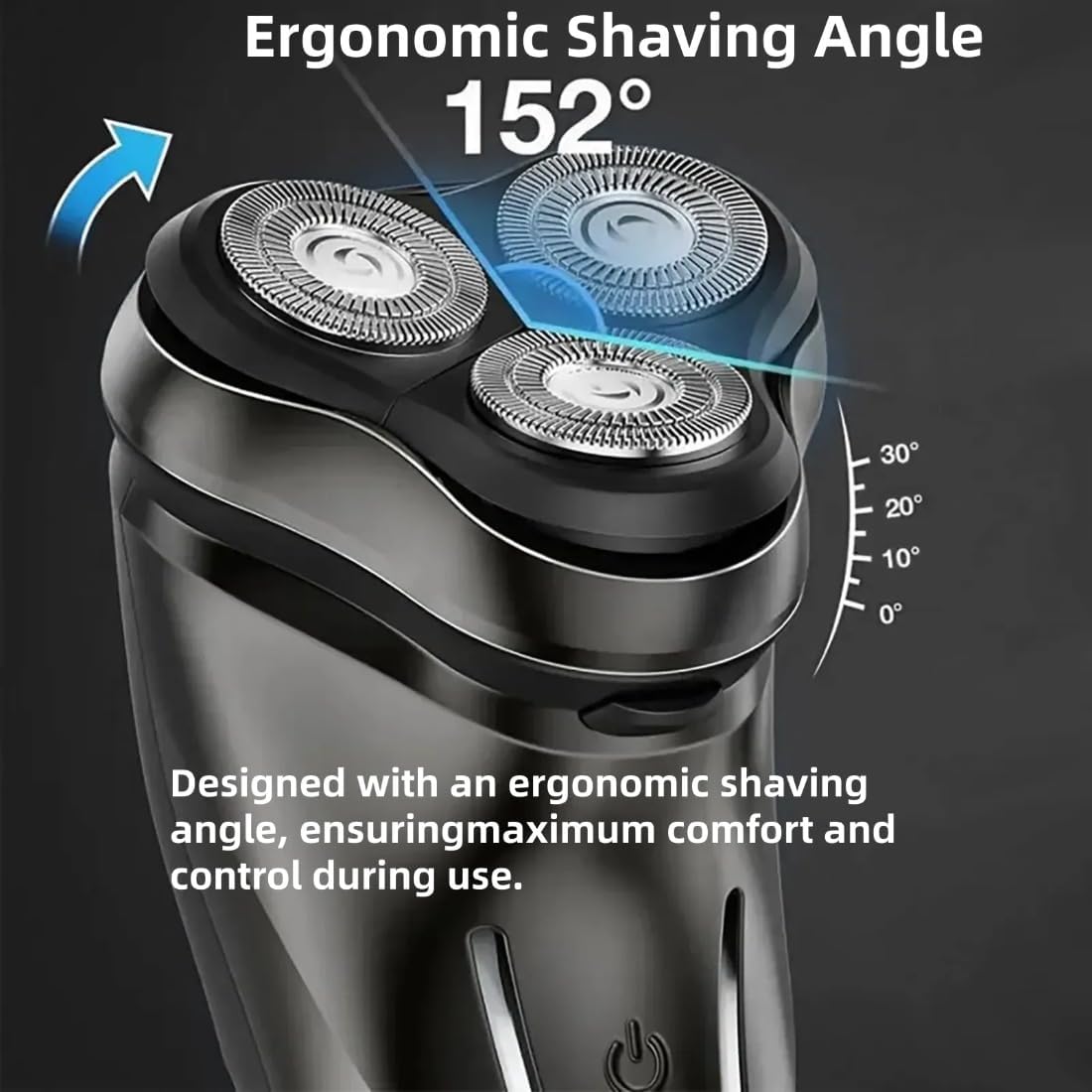 Men's Electric Shaver (Blue)