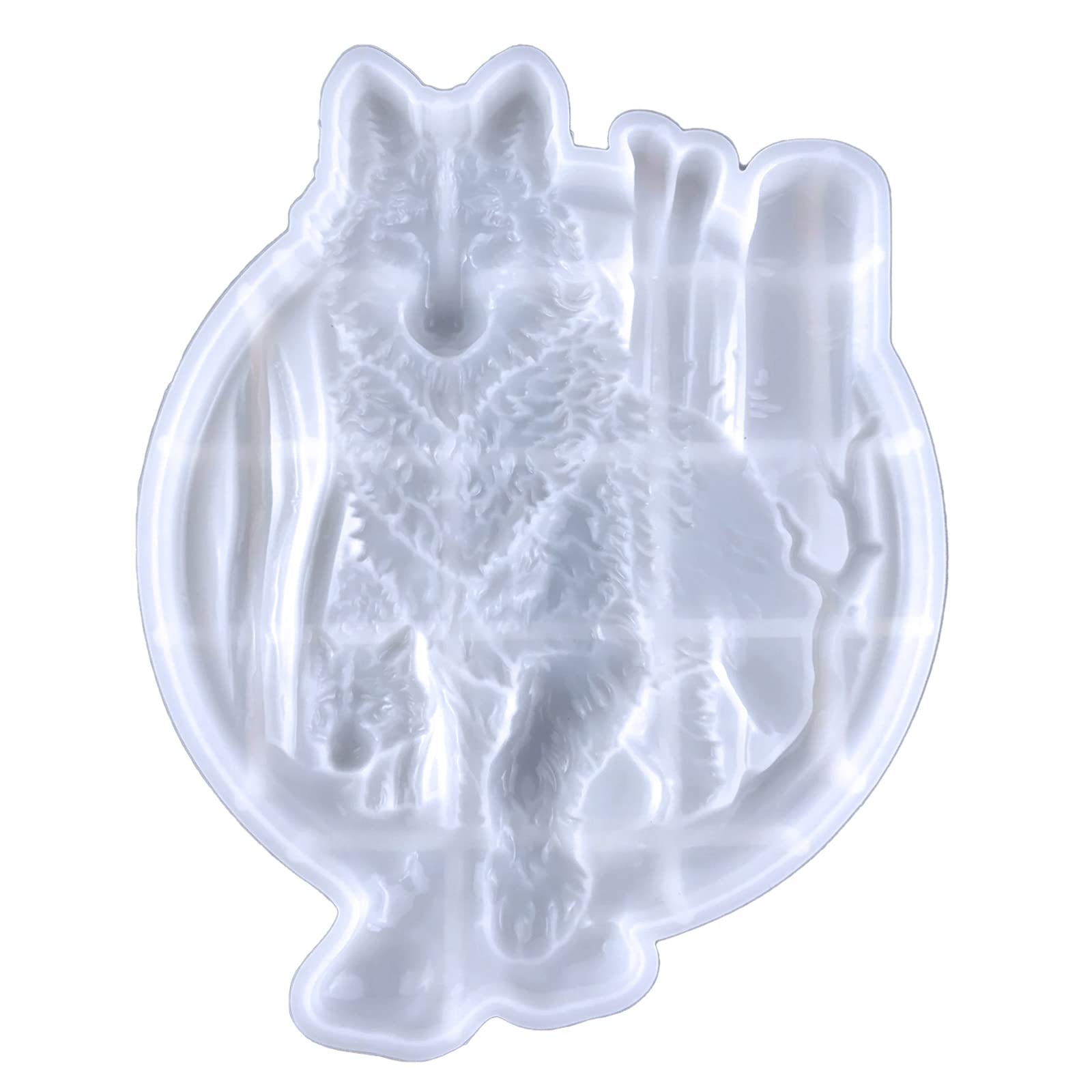 Moule en silicone loup : réussissez vos moulages en relief sans bulles