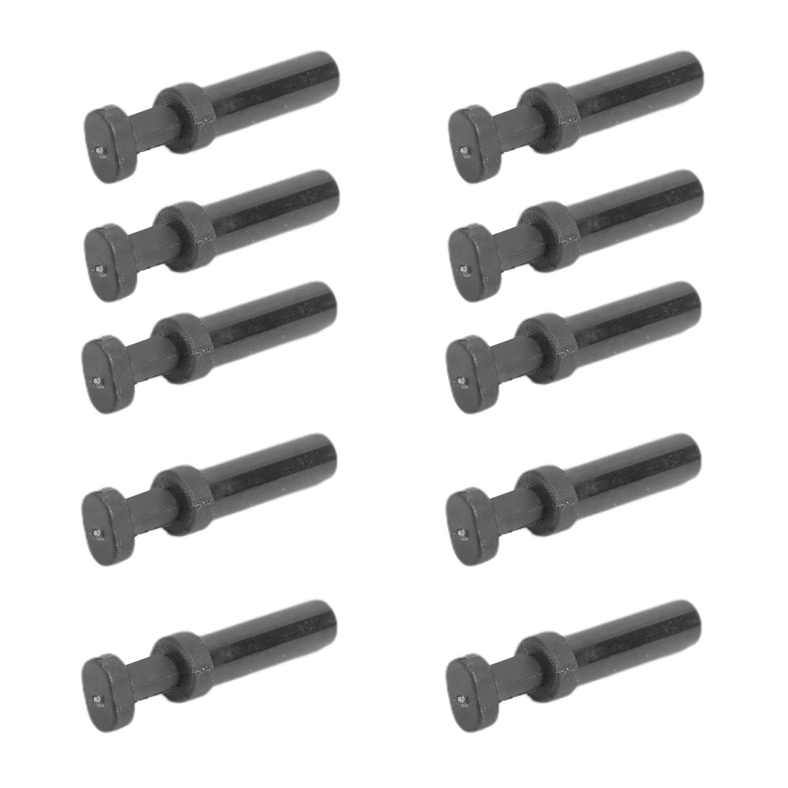 ViaGasaFamido Raccord pneumatique 6mm Lot de 100 Connecteurs à Pousser pour Tubes pneumatiques Accessoires industriels en Plastique résistant pour systèmes compresseurs et Outils