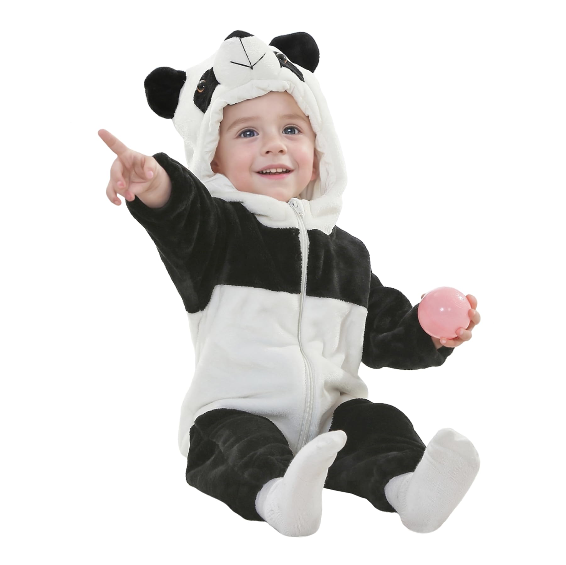 TONWHAR Kid's And Toddler's Animal Halloween Costume Outfit Baby One-Piece Rompers Onesie — view 18