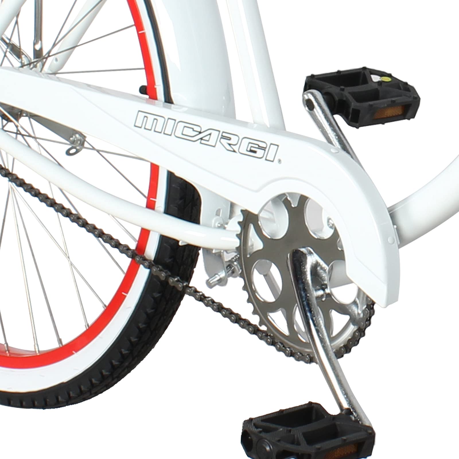 Micargi Rover GX Lightweight Beach Cruiser Bike for Men, Adult,26 Inch