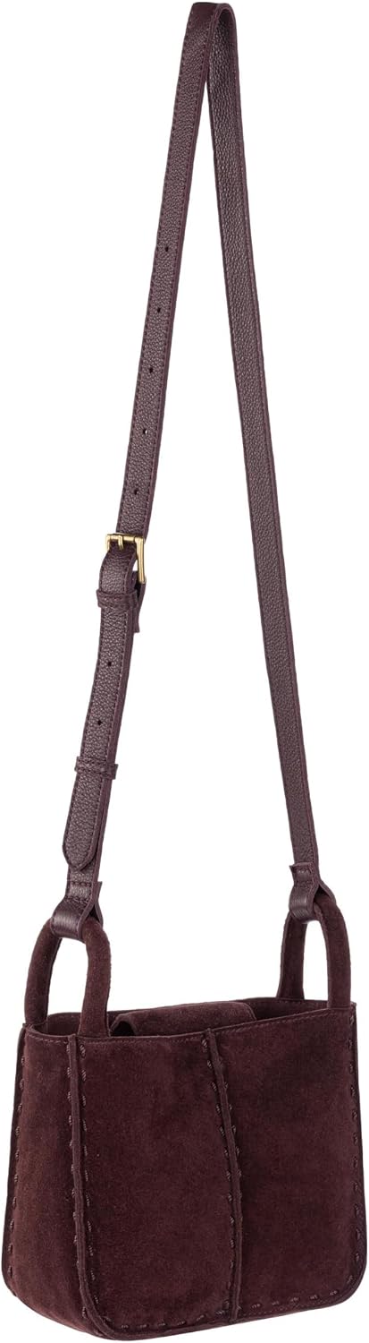 The Sak Los Feliz Small Crossbody Purse - Women's Leather Handbag For Everyday & Travel - Mini HandBag With Adjustable Strap