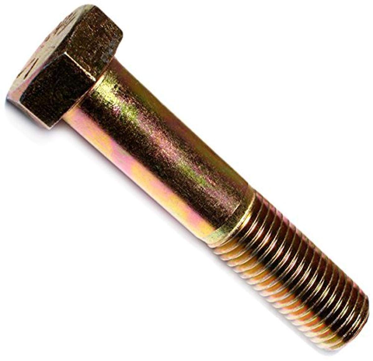 Hard-to-Find Fastener 014973255862 Grade 8 Coarse Hex Cap Screws, 1-8 x 5-Inch, 5-Piece