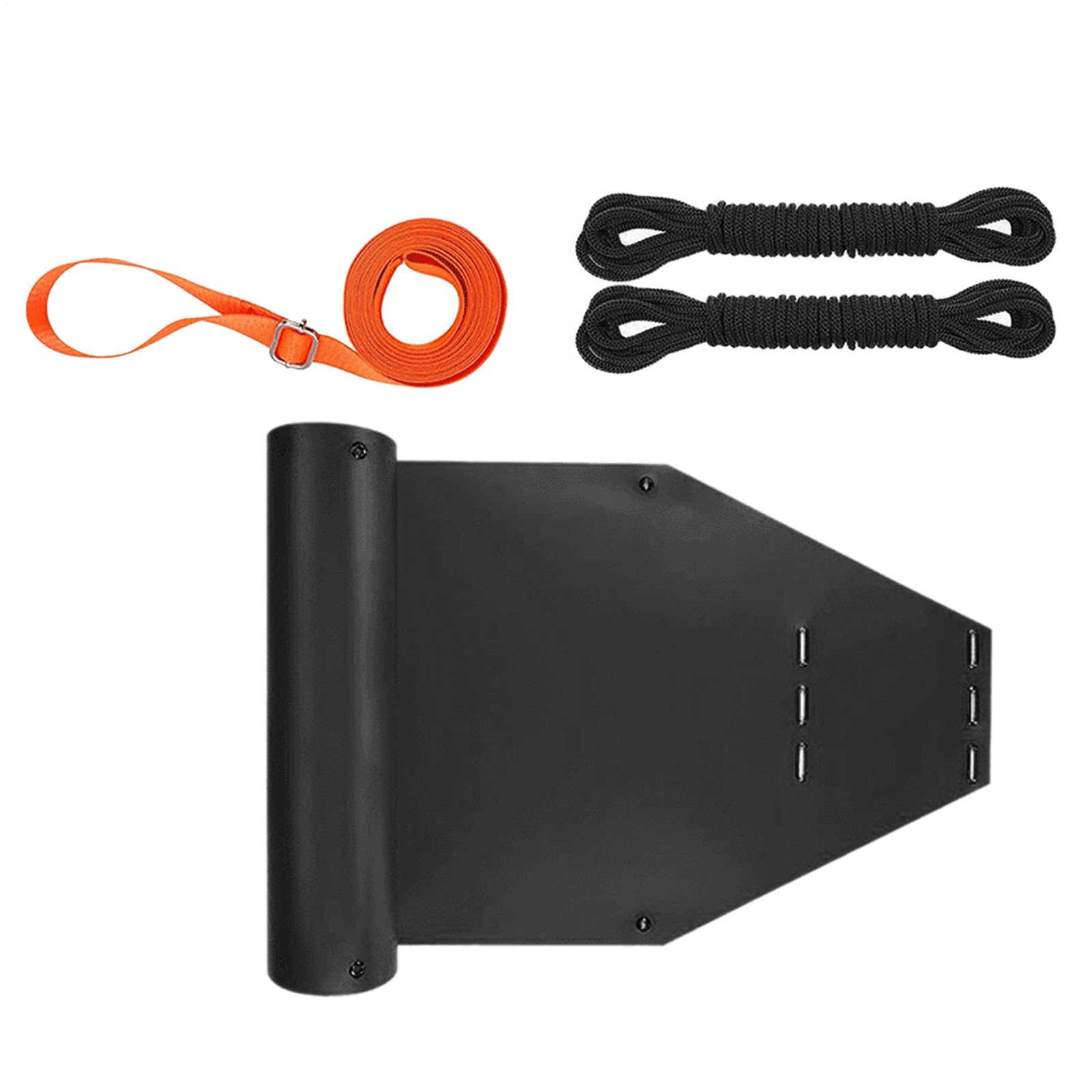 di trascinamento di – 184,91 x 57,91 cm, slitta portatile portatile | per cacciatori professionali | Tappetino di trasporto rinforzato, strumento di trasporto per carcasse ad alta