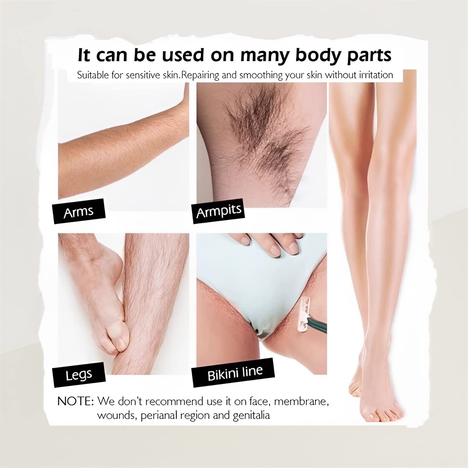 Amazon.co.jp: Crystal Hair Eraser, Painless Hair Removal & Skin