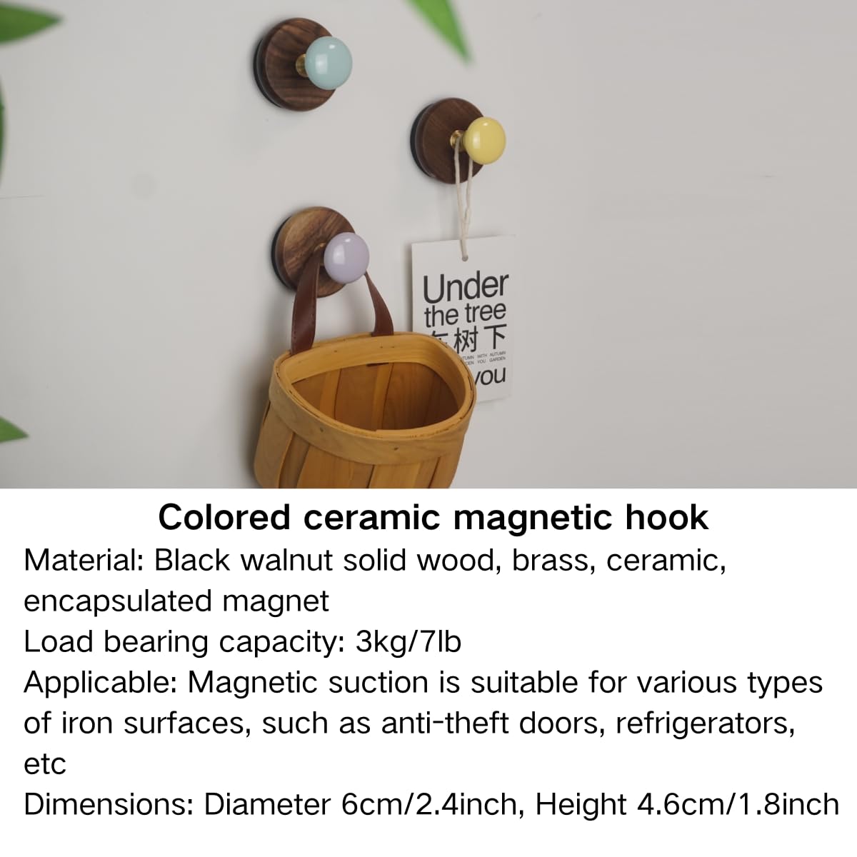2 Pcs Colorful Magnetic Hooks Heavy Duty Magnet Hook Strong Neodymium Magnetic Coat Hooks Magnetic Hanger for Refrigerator, Metal Door, Locker for Hanging Towel, Coat, Bag, Umbrella (Gray)