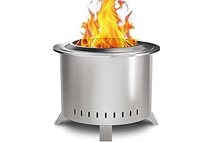 Bluu Fire Pit: Enhancing Outdoor Ambiance with Smokeless Convenience