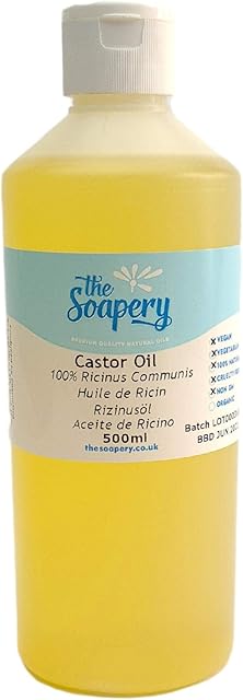 Castor Oil - 500ml - Pure and Cold Pressed