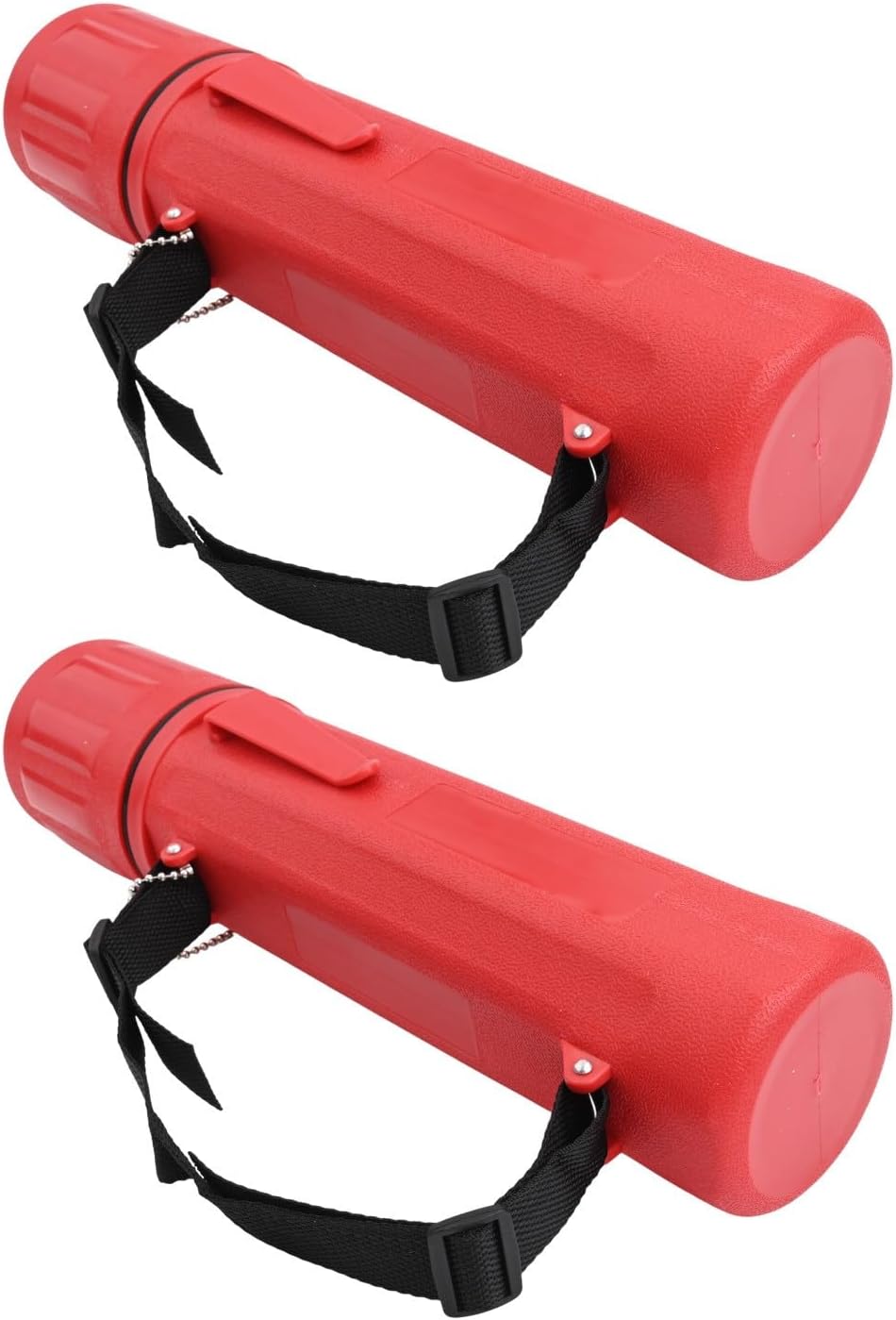 2 Pcs 14"" Welding Rod Storage Container, 10 Lbs Airtight Electrode Holder for Workshop and Garage, for Red ABS Tube with Carry Strap, 4 x 4 x 14 in