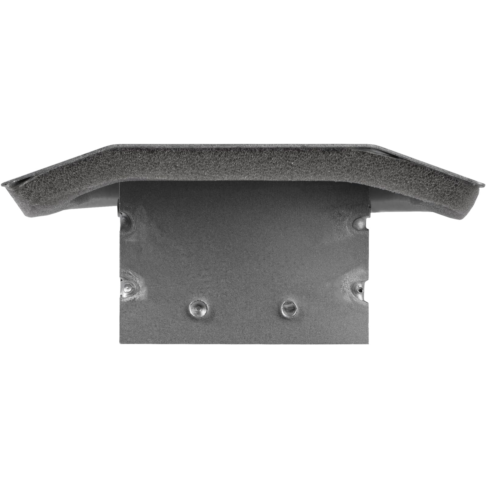 Repa Market Rejilla de escape de aire de 33 x 7,6 cm para conductos redondos – 2 lamas ajustables – Cubierta de ventilación de suministro de aire galvanizada – Conducto de canal de superficie redonda