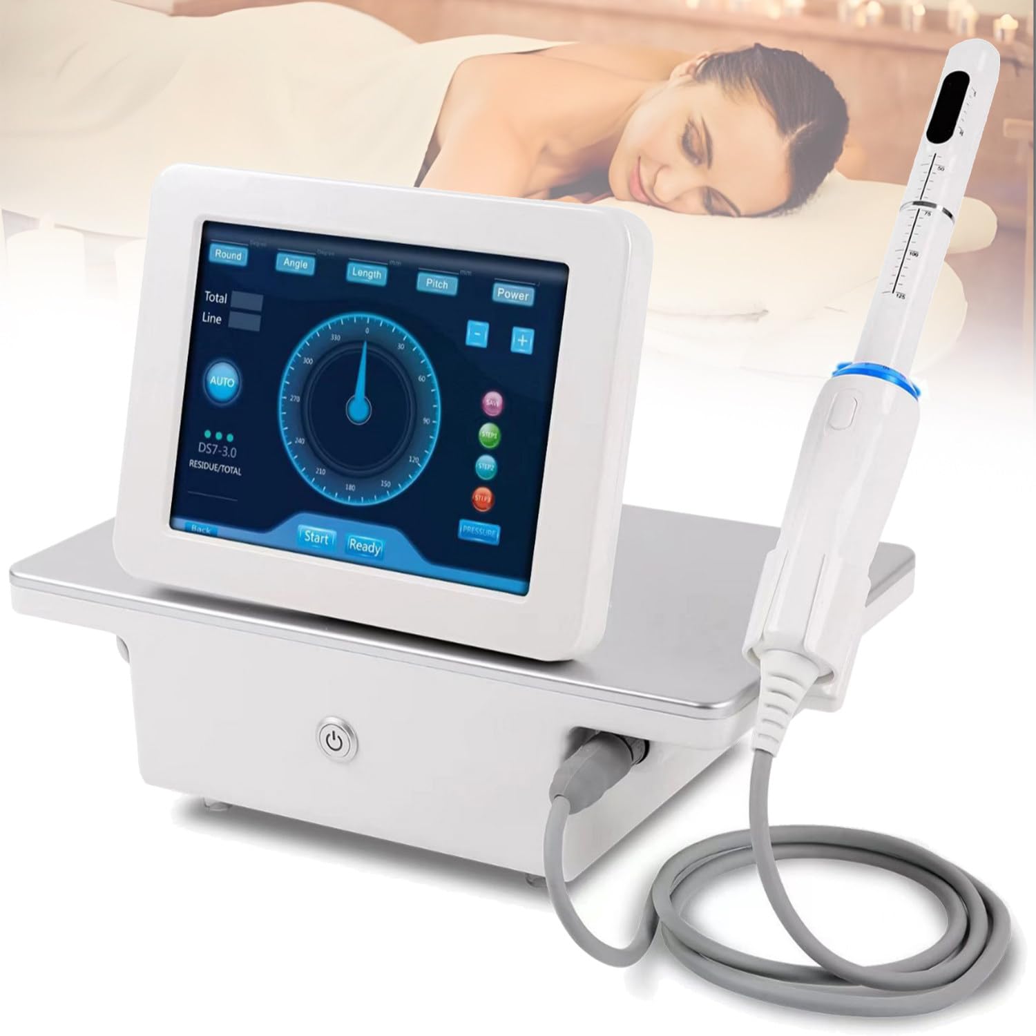 Qiang Dispositivo Professionale Riparazione Pavimento Pelvico Postpartum: Stimolatore Muscolare per Il Rafforzamento, Il Controllo della Vescica e la Salute Pelvica Femminile