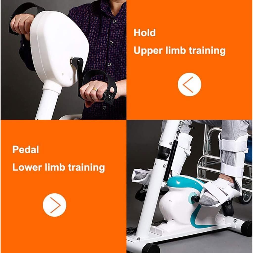 elektryczny przenośny, elektryczny przenośny mini rower treningowy stepper domowy elektryczny trener rehabilitacyjny, trener rehabilitacji maszyna rehabilitacyjna sprzęt do ćwiczeń z