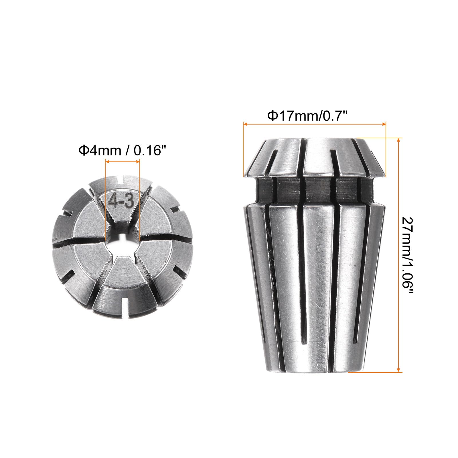 Mt2 Er20 Uxcell ER20 12mm Spring Collet Chuck For CNC Engraving Machine ...