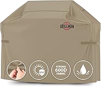 Vista 1 de Grillman Funda para parrilla, cubiertas de barbacoa al aire libre, carbón, parrillas de gas, impermeable, a prueba de rasgaduras, resistente a