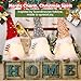 Light-Up Christmas Gnomes Decorations with Sequins|Lighted Xms Gnome Santa 12
