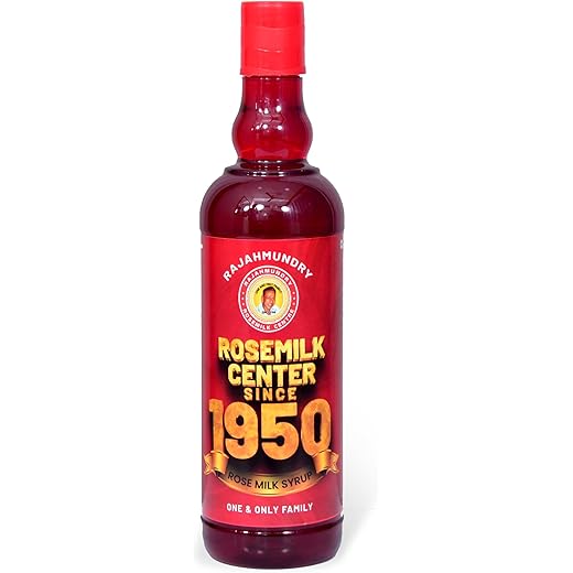 RAJAHMUNDRY ROSEMILK CENTRE SINCE 1950 Syrup - Liquid, 750 Ml