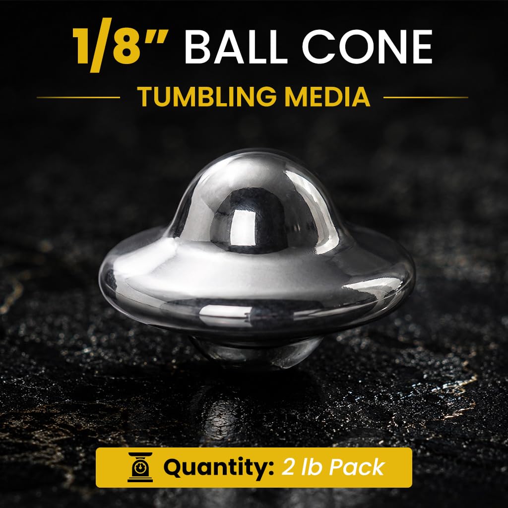 Stainless Steel Tumbling Media - Polish Jewelry & Metal -2