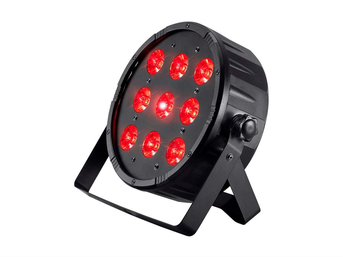 LEDピクチャー　ハリウッド☆ Amazon.com: Monoprice 9 x 10-Watt Quad LED Flat Par Stage