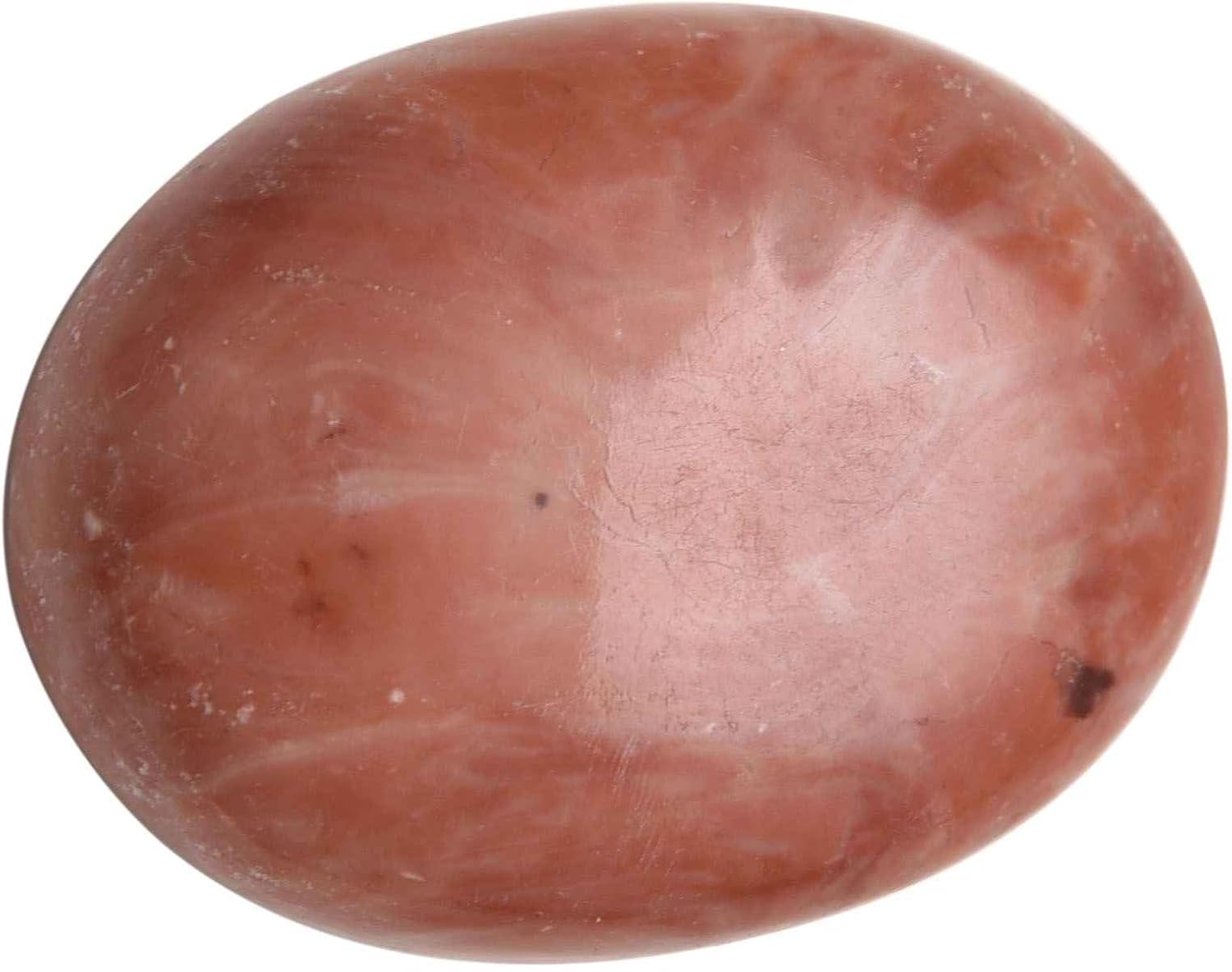 Blessfull Healing Reiki Balancing Red Aventurine Oval Shape Worry Crystal Healing Palm Pocket Stone