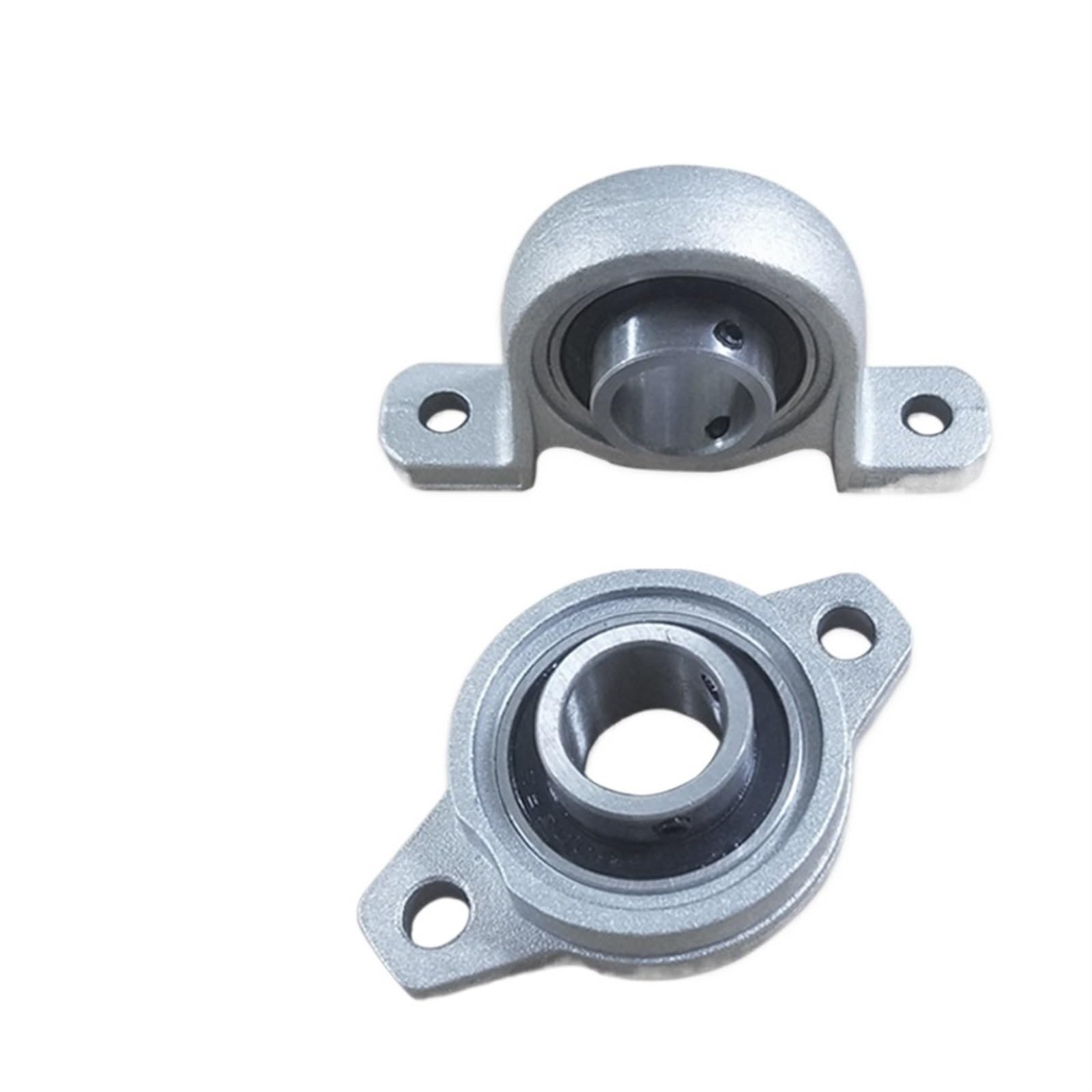 Mounted bearing 4 Uds. Kp08 Kfl08 Kfl000 Kp cojinete inserto eje soporte esférico rodillo aleación de Zinc rodamientos montados almohada bloque carcasa for Ball Bearing Skate Bearings ( Size : KFL006