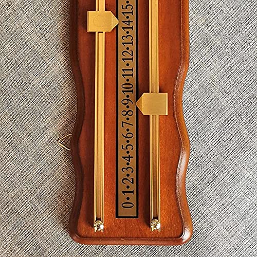 Marcador de billar montado en pared, marcador de madera para billar, accesorios para juegos de billar y fiestas miniatura 7