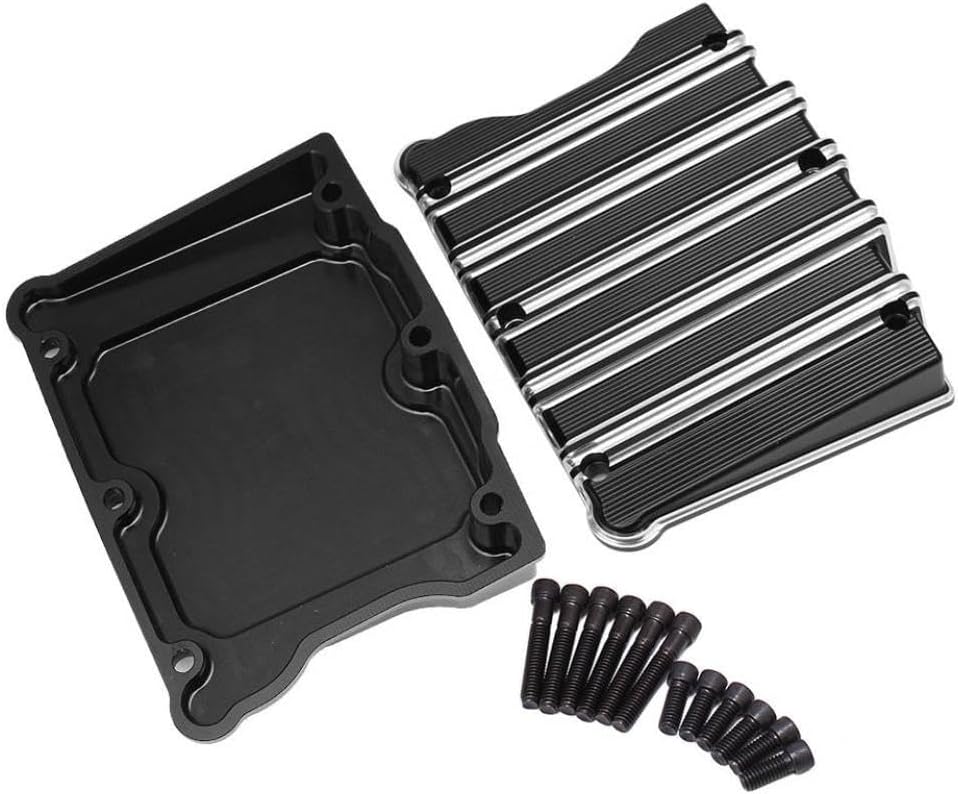 Rocker Box Cover Case Compatible with Twin Cam Motorcycles 99-17 Fits Softail Models Including Fat Bob Deluxe Heritage Springer Road Breakout