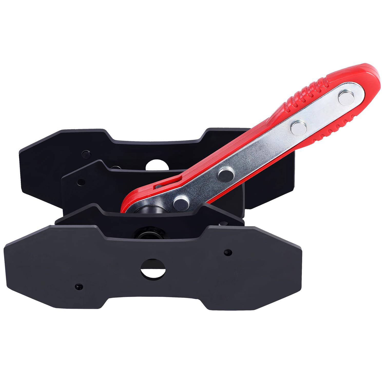 YSTOOL Brake Caliper Press Tool Car Piston Spreader Pad 360 Degree Swing Ratchet Hand Wrench Expander for Single Twin Quad Piston Disc Brake