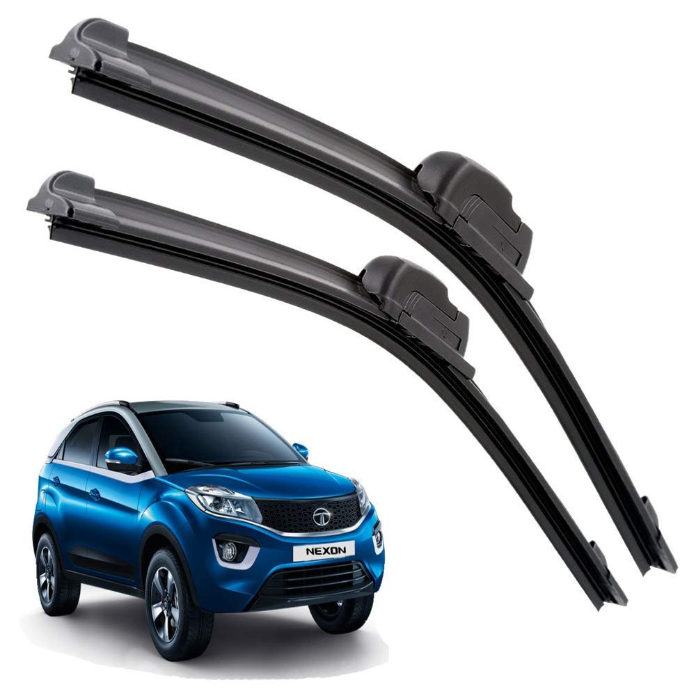 Euro Care Windshield Car Wiper Blades Compatibility With TATA Nexon (Model : 2015-Till Date) - Set of 2Pc (D-24,P-16)