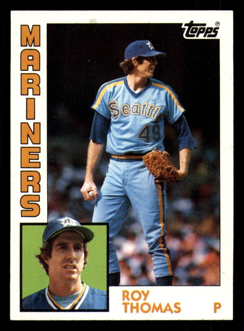 Amazon.com: 1984 Topps Baseball #181 Roy Thomas Seattle Mariners
