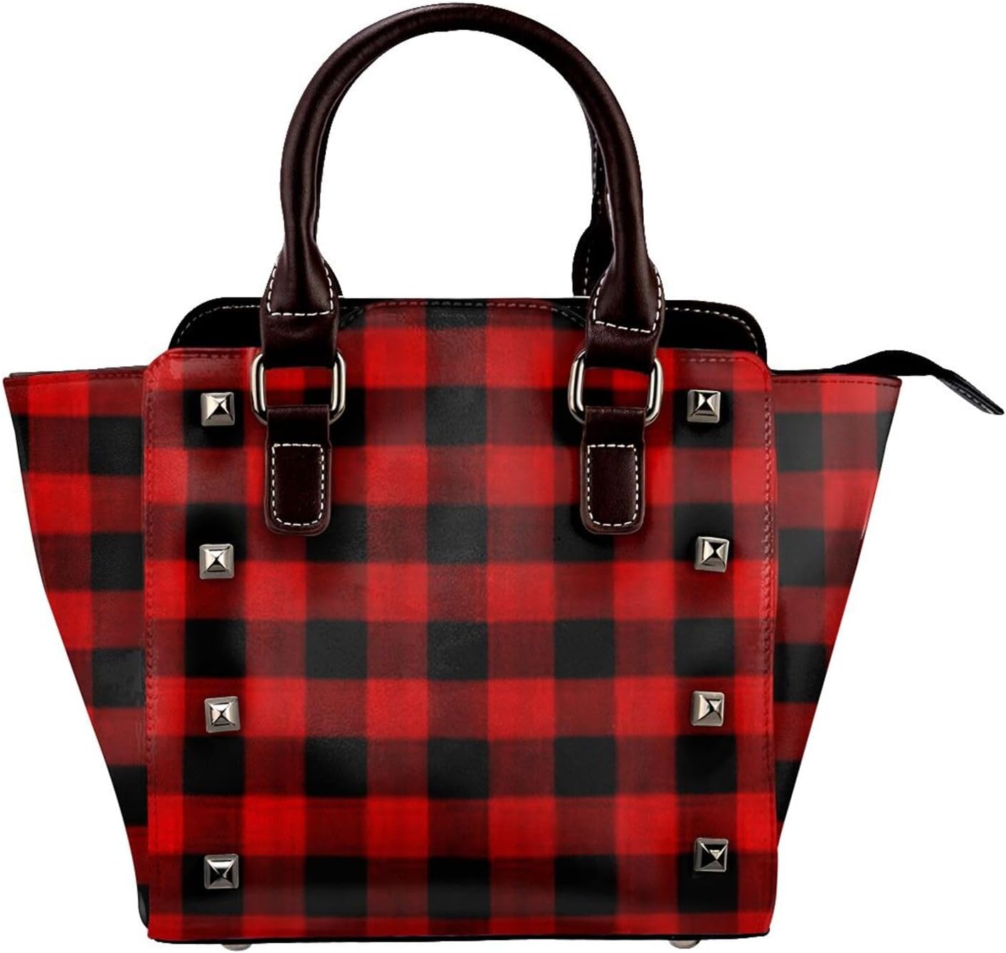 Crossbody Tote Bags for Women Faux Leather Rivet Bag Rivet Shoulder Bag Work Bag