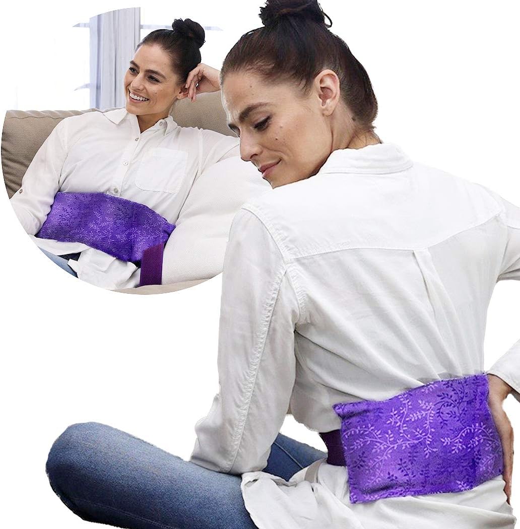 Hot Pockets Microwave Heating Pad for lower Back Pain Relief Washable