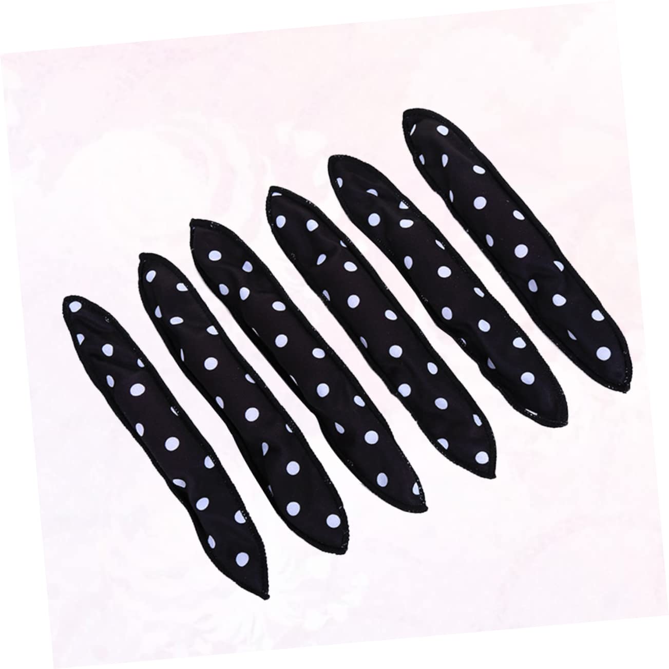 FOMIYES 60stücke Teiliges Haarkurven-tool Flexible Lockenwickler Aus Weichem Schwamm Für Schonendes Styling Ohne Hitze Zum Schlafen Für Unterwegs Schwarz