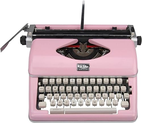 Miniatura 3 de Royal 79105Y Máquina de escribir manual clásica (rosa)