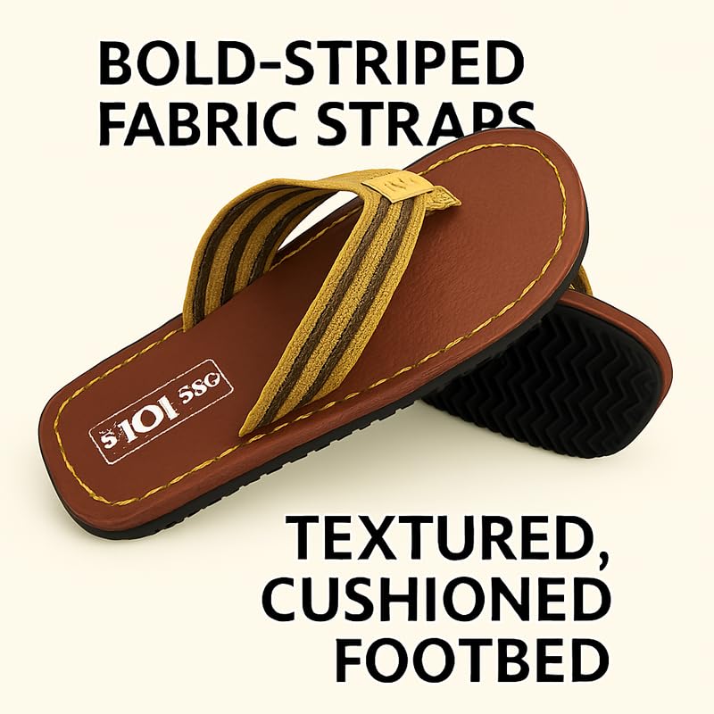 J201 Flip-Flops for Men – Lightweight Thong Sandals | Soft EVA Foam Beach Slippers | Comfortable Quick-Dry Shower Slides | Non-Slip Waterproof Indoor Outdoor Sandals for Pool, Gym, & Travel2