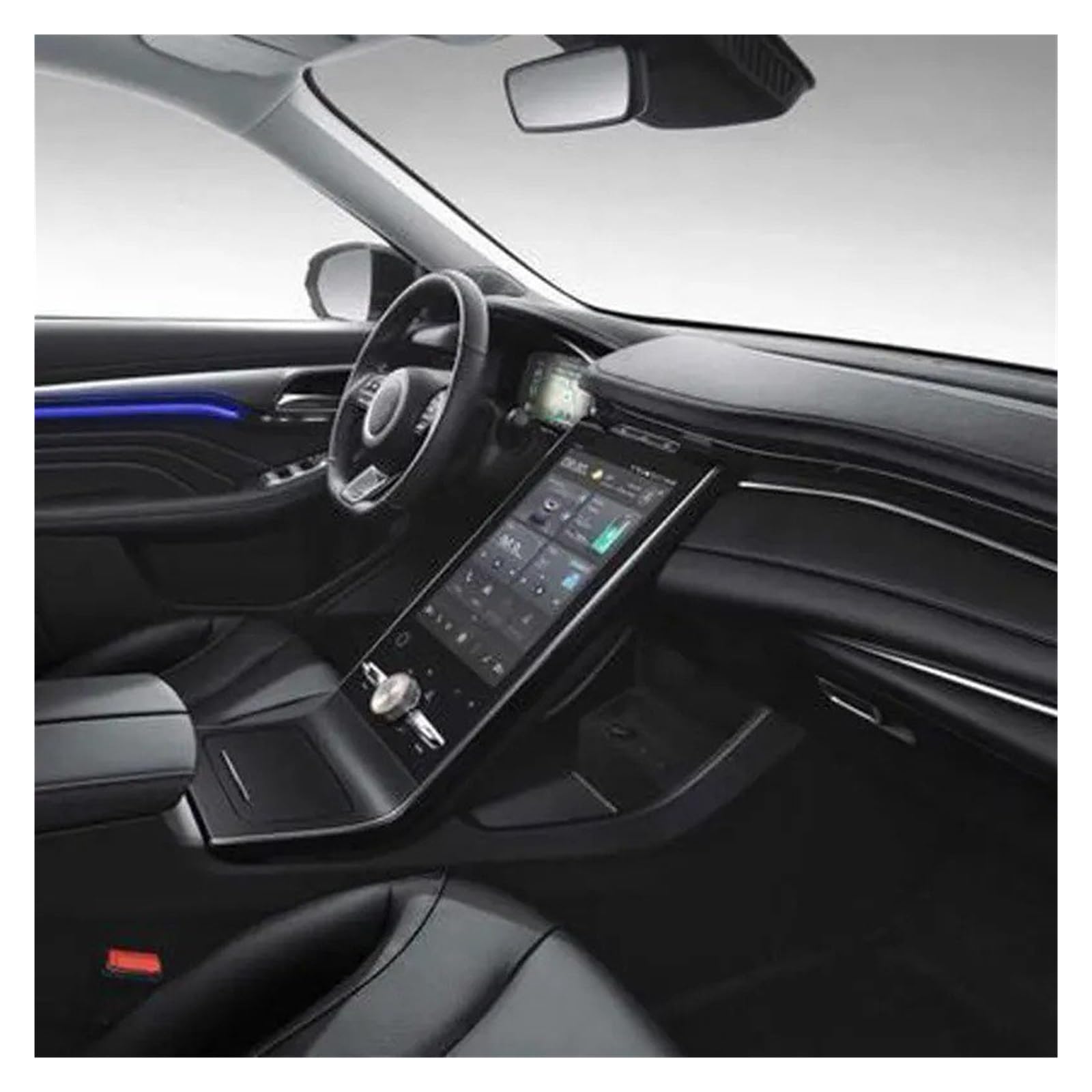 pour MG pour Marvel R pour Electric 2021 2022 19,4 Pouces Voiture Infodivertissement Radio Navigation GPS TPU Protecteur D'écran Film Protection D'écran Tactile en Verre Trempé