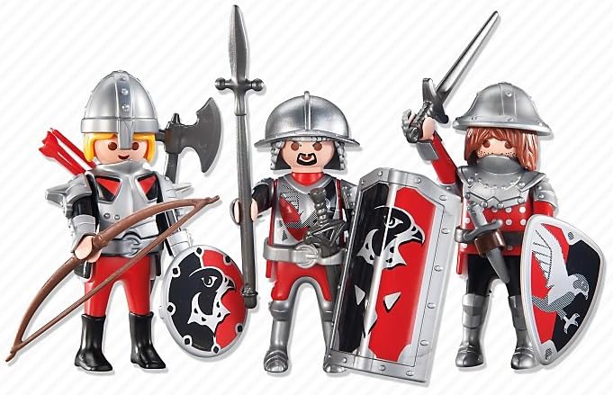 playmobil 6381 - 3 hawk knights