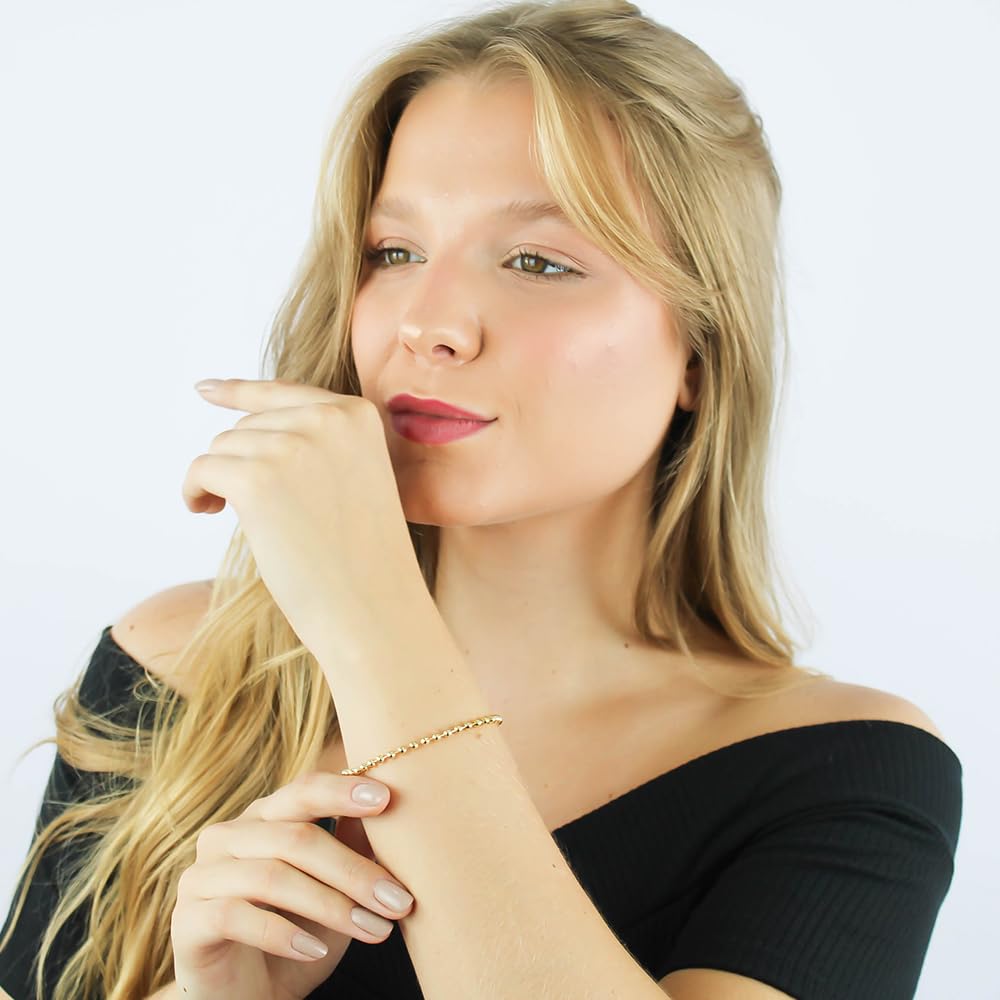 Pulseira Bolas Lisas Inteira Semi Joia Banhado Ouro 18k em promoção! Veja a oferta e mais achadinhos de Bijuterias 4 Hoje é o melhor dia para comprar Pulseira Bolas Lisas Inteira Semi Joia Banhado Ouro 18k com aquele preço maroto! Promoção! Aproveite a oferta! 4