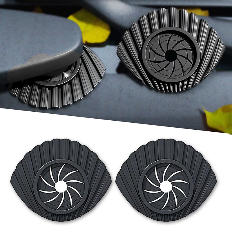 YOFAB 2 PCS Car Wiper Arm Hole Cover for Dodge Durango 2010–2025, Silicone Windshield Wiper Arm Hole Protector Dust Cover, Front Wiper Protective Pad Guard for Cars Trucks SUVs