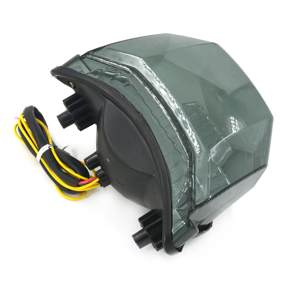Luce Freno a LED per Moto Indicatore di direzione Posteriore Fanale Posteriore Fanale Posteriore per FZ6 Fazer 600 2004-2009